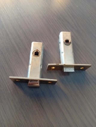Picaportes Embutir Puertas Latón