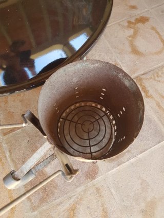 Barbacoa Weber Negra y Plateada