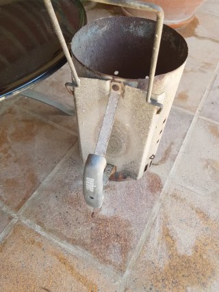 Barbacoa Weber Negra y Plateada