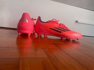 Adidas Scarpe Calcio Bambino Rosa/Nero F50