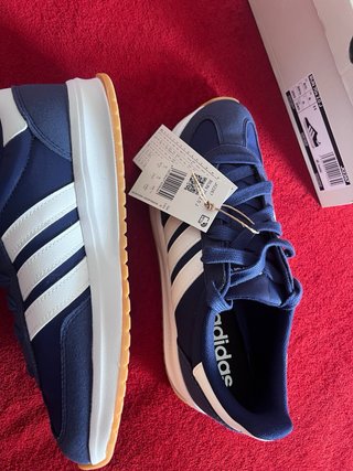 Zapatillas Adidas Azul y Blanco
