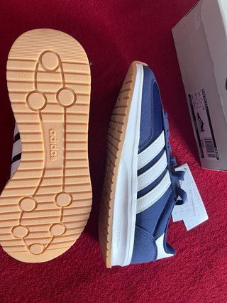 Zapatillas Adidas Azul y Blanco