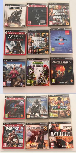Lote 12 Giochi PS3