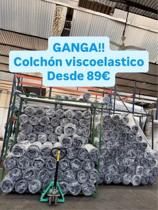 GANGA COLCHÓNES NUEVOS EN LIQUIDACIÓN COLCHÓN