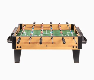 Mini futbolín de madera
