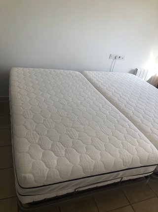 2 Camas Articuladas 105cm separado o con acoplador