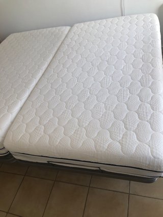 2 Camas Articuladas 105cm separado o con acoplador