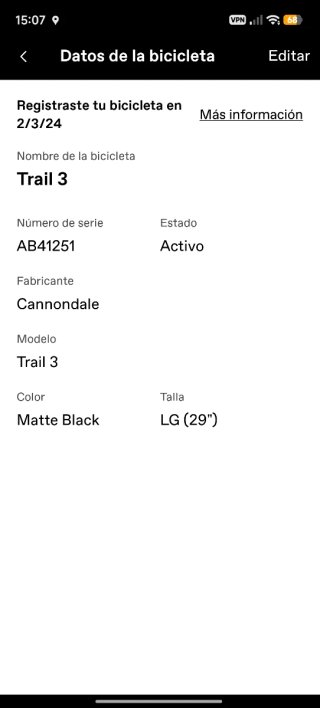 Bicicleta de Montaña Cannondale Trail 3