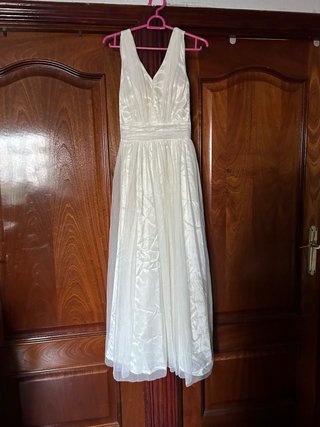 Vestido blanco largo