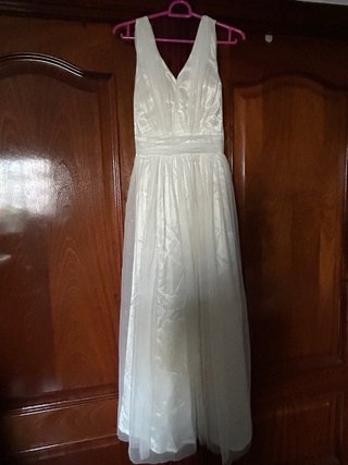 Vestido blanco largo