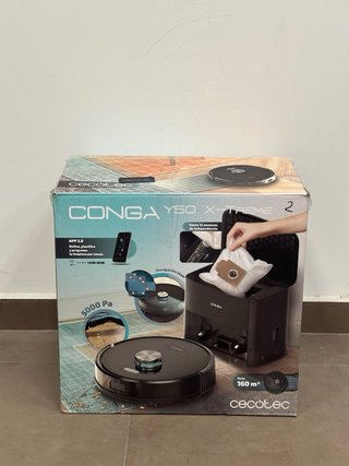 Robot aspirador Cecotec Conga Y50 X-TREME negro