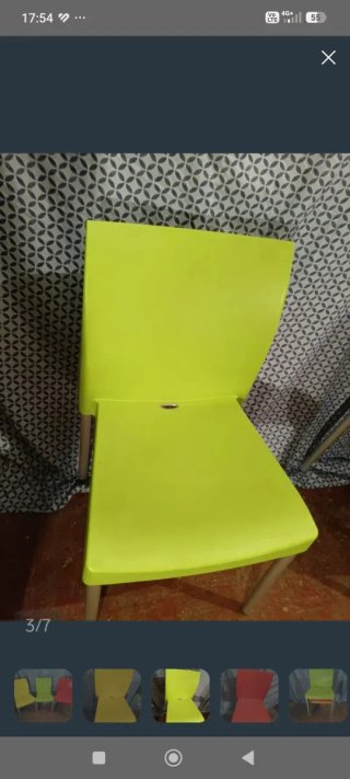 3 Sillas Pedrali ICE Diseño Italiano como nuevas
