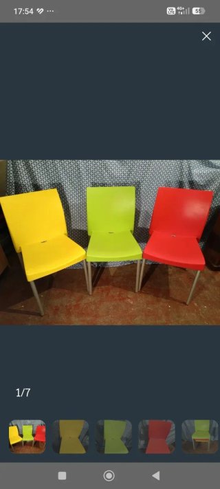 3 Sillas Pedrali ICE Diseño Italiano como nuevas