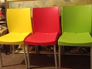 3 Sillas Pedrali ICE Diseño Italiano como nuevas