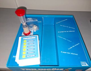 Juego de mesa Trinlingüis - El juego de los idioma