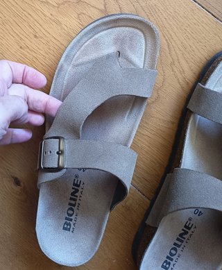 Sandali Bioline Nabucco n. 40 Made in Italy