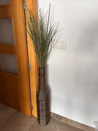 Jarrón Decorativo Alto Estilo Botella