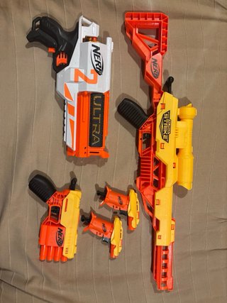 Lote 5 Pistolas Nerf ULTRA
