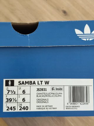 T39 Adidas Samba LT