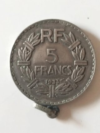 Moneda Francesa Antigua 1933