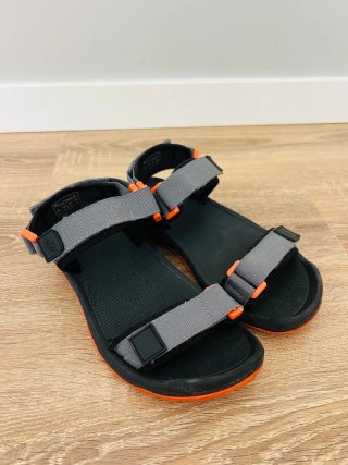 Sandalias 4F Talla 34 Gris y Naranja