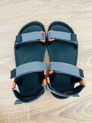 Sandalias 4F Talla 34 Gris y Naranja