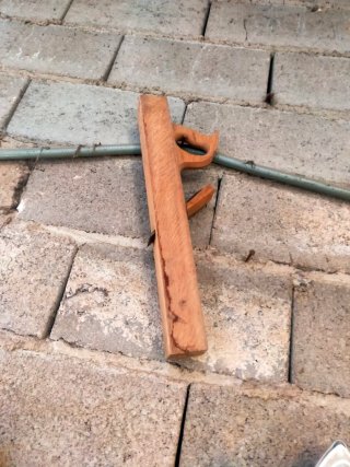 Garlopín de madera