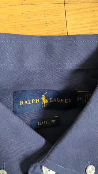 Camisa Polo Ralph Lauren azul