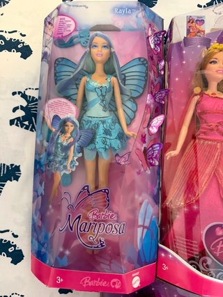 Confezione da 5 Barbie antiche in scatola originale