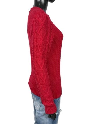 Lauren Ralph Lauren Maglione Donna PL Petite Rosso