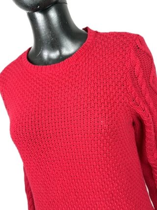Lauren Ralph Lauren Maglione Donna PL Petite Rosso