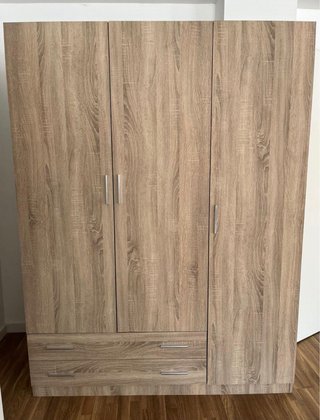 Armario 3 puertas madera