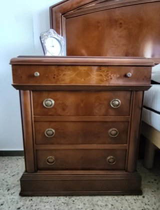Dormitorio completo madera