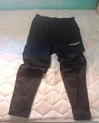 Pantalón deportivo Uhlsport negro