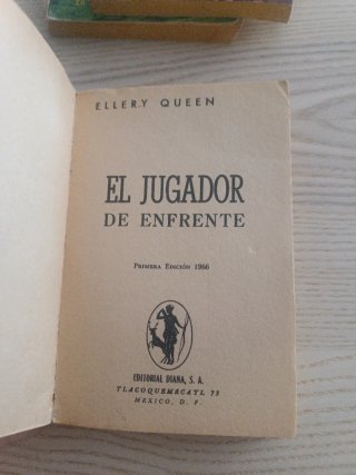 Lote de 3 libros de Novela negra y policiaca
