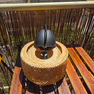 Lámpara de techo Ikea Bambú 27cm○