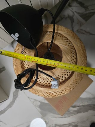 Lámpara de techo Ikea Bambú 27cm○