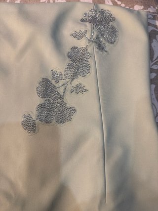 Vestido Fiesta Zara Pedrería Talla M