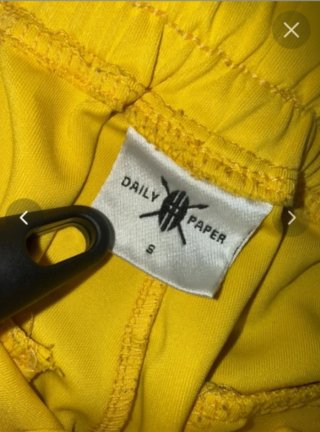 Pantalones Jogging Daily Paper Amarillos