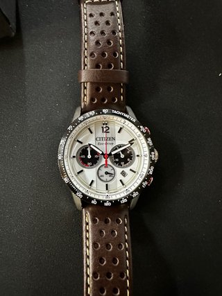 Reloj Citizen Eco-Drive Cronógrafo Marrón