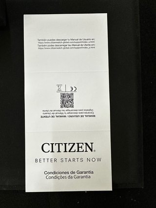 Reloj Citizen Eco-Drive Cronógrafo Marrón
