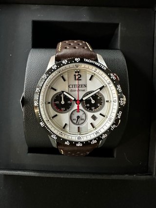 Reloj Citizen Eco-Drive Cronógrafo Marrón