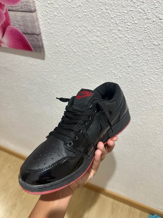 Air Jordan 1 Low Negro/Rojo