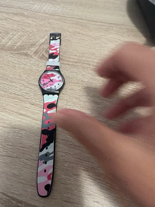 Reloj Swatch Mujer Multicolor Camuflaje