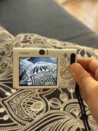 Canon IXUS 80 IS Cámara Digital Plata