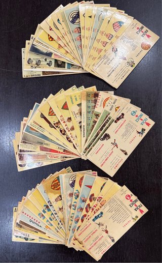 Cromos antiguos fútbol y deportes