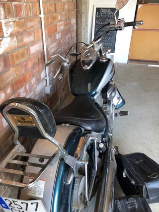 Suzuki Intruder 800cc Azul/Plata