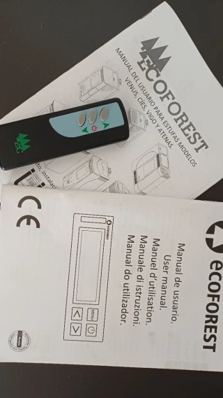 Estufa pellet ECOFOREST, modelo VIGO
