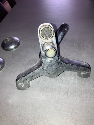Grifo de bañera Clever con excéntricas