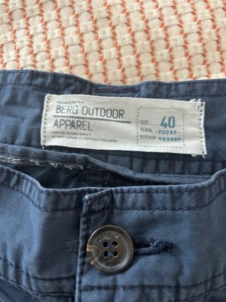 Bermudas cargo azules Talla M